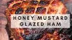 Honey Mustard Glazed Ham Recipe for Christmas Dinner