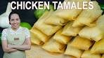 How to make GREEN CHILE CHICKEN TAMALES Recipe ...