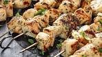 How to Make Grilled Lemon Chicken Kabobs