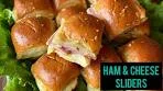 How to make ham and cheese sliders on your grill!