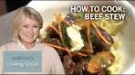How to Make Martha Stewart's Beef Stew | Martha's Cooking ...