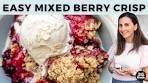 How to Make Mixed Berry Crisp