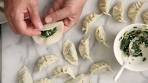 HOW TO MAKE SPINACH AND FETA DUMPLINGS