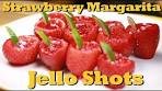 How To Make Strawberry Margarita Jello Shots | Drinks Made ...