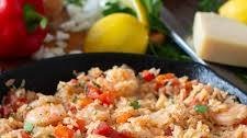 Italian Shrimp and Rice Skillet Recipe