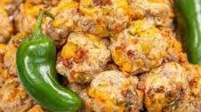 Jalapeno Popper Sausage Balls