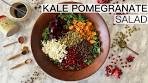 KALE POMEGRANATE SALAD