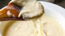 Keto Cheese Fondue (with Gouda and Bone Broth)
