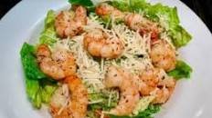 Keto Grilled Shrimp Caesar Salad