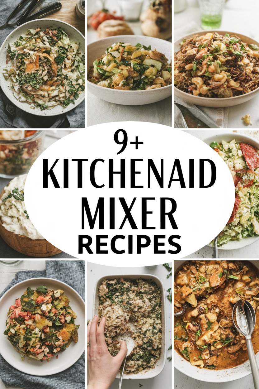 9 Amazing KitchenAid Mixer Recipes To Delight Your Taste Buds Today 