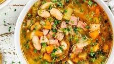 Leftover Ham and Bean Soup