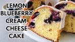 Lemon Blueberry Cream Cheese Pound Cake | Simple ...