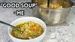 Lemon Chicken & Orzo Soup AKA “Penicillin Soup”
