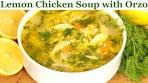 Lemon Chicken Soup