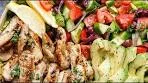 Lemon Herb Mediterranean Chicken Salad