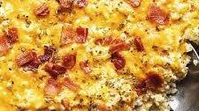 Loaded Cauliflower Rice Casserole