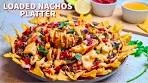 Loaded Nachos And Wedges Platter | Nachos, Wedges ...