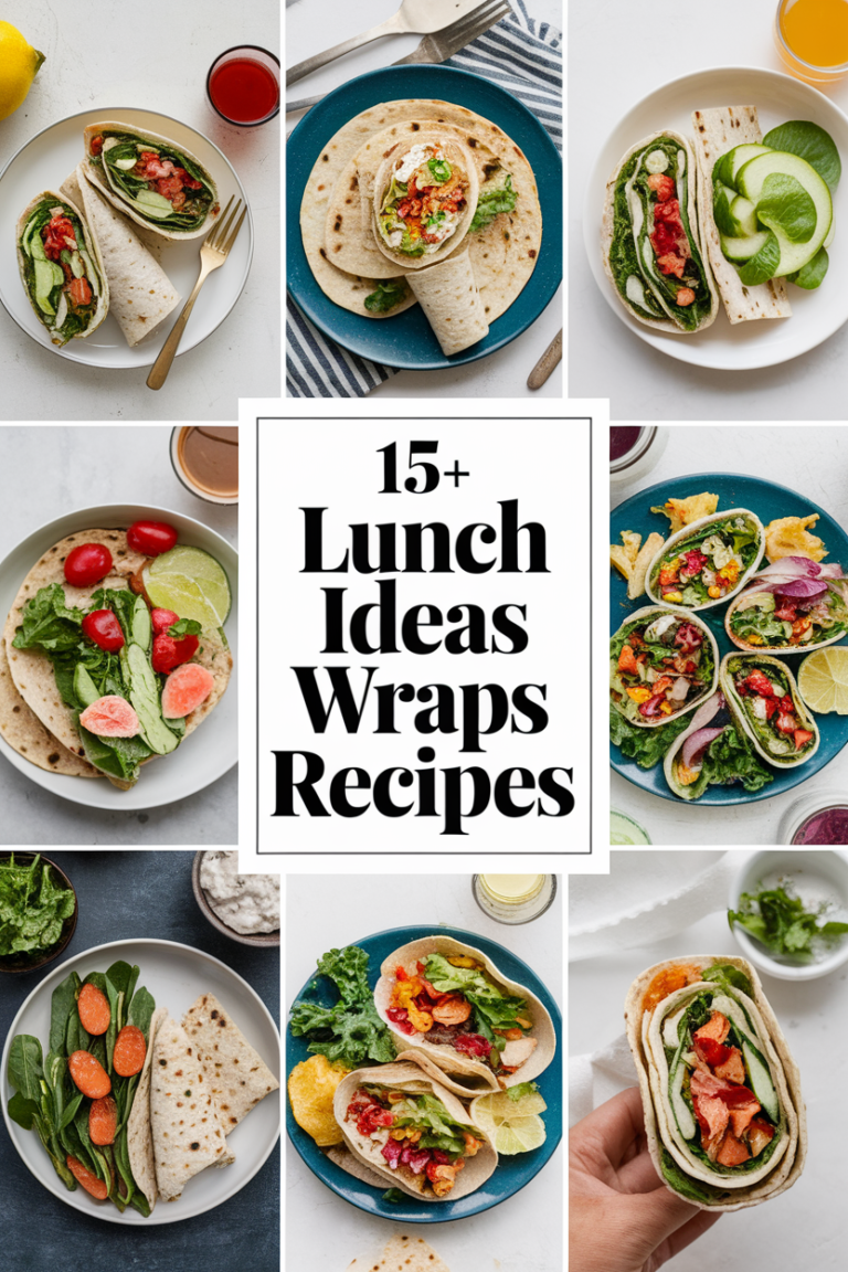 9+ Best Easy Healthy Wrap Recipes You’ll Love to Make Today! – Food on ...