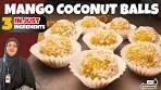 Mango Coconut Balls I 3-Ingredient Mango Delight I The ...