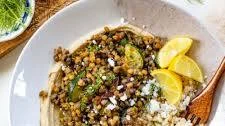 Mediterranean Lentil Grain Bowls