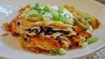 Mexican Lasagna or Corn Tortilla Casserole - Vegetarian