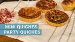 Mini Quiches / Party Quiches