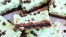 Mint Chocolate Chip Brownies Recipe