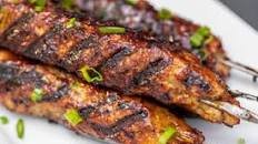 Miso Chicken Skewers