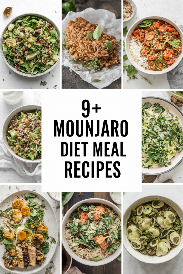 9+ Delicious Mounjaro Diet Meal Plan Recipes You’ll Love to Try Today ...
