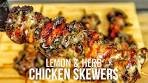 Mouthwatering Air Fryer Lemon Herb Chicken Skewers You ...