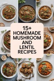 15+ Homemade Mushroom and Lentil Recipes You’ll Love to Cook and Share! mushroom-and-lentil-ccccc-89406