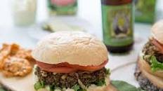 Mushroom Lentil Burgers