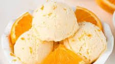 No-Churn Orange Ice Cream