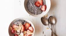 No-cook chia berry pudding