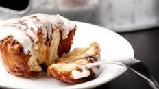 No Yeast Choc Chip Cinnamon Rolls