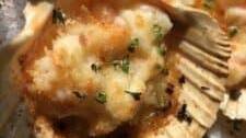 Northern Italian Shrimp Au Gratin (Gamberi Gratinati)