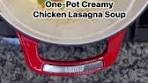 One Pot Creamy Chicken Lasagna | Lasagna… but make it ...