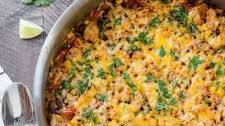 One Pot Mexican Rice Casserole