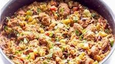 One Pot Wonder Spanish Rice with Chorizo Recipe