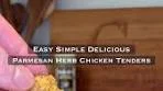 Parmesan Herb Chicken Tenders 🧀🌿🐓 These parmesan herb ...