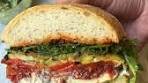 Pesto, Burrata & Roasted Vegetable Sandwich | Pesto ...