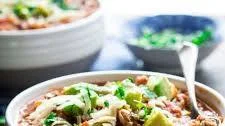 Picadillo Style Chili with Ground Turkey and Quinoa