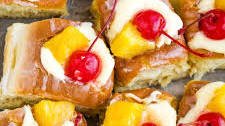 Pina Colada Cheesecake Danish
