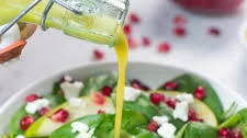 Pomegranate Spinach Salad With Apple Cider Vinaigrette