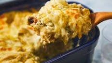 Quick and Easy Green Chile Chicken Enchilada Casserole
