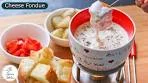 Quick Cheese Fondue Recipe | Cheese Fondue in Indian ...