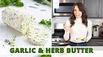 Quick & Easy Homemade Garlic Butter with Herbs