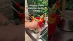 Rainbow veggie kebabs on the grill. #pride #veggie ...