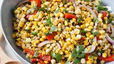 Roasted Corn and Red Pepper Salad