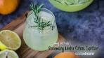 Rosemary Citrus Winter Spritz with SodaStream | Make your ...
